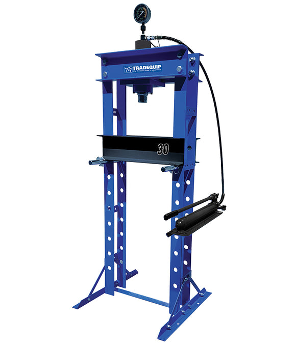 Tradequip 1064T Hydraulic Workshop Press 30,000KG