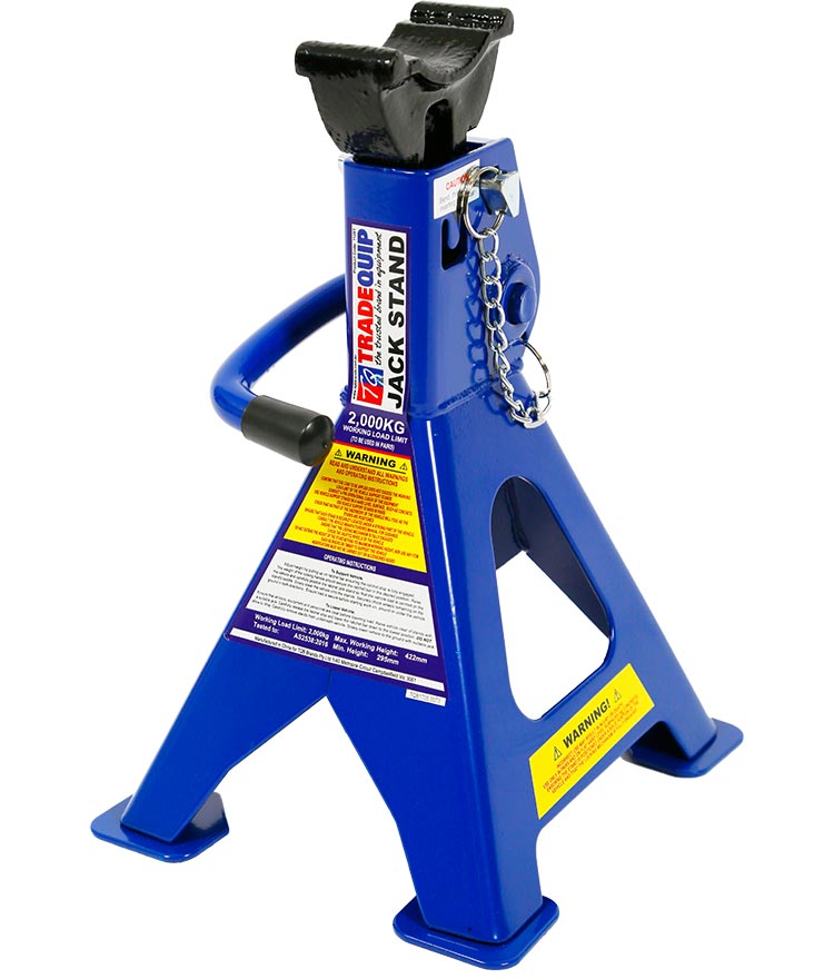 Tradequip 1128T 2,000kg Jack Stands (PAIR) SA Alltools