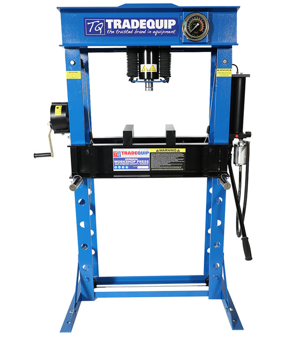 Tradequip 2048T Air/Hydraulic Workshop Press 50,000KG