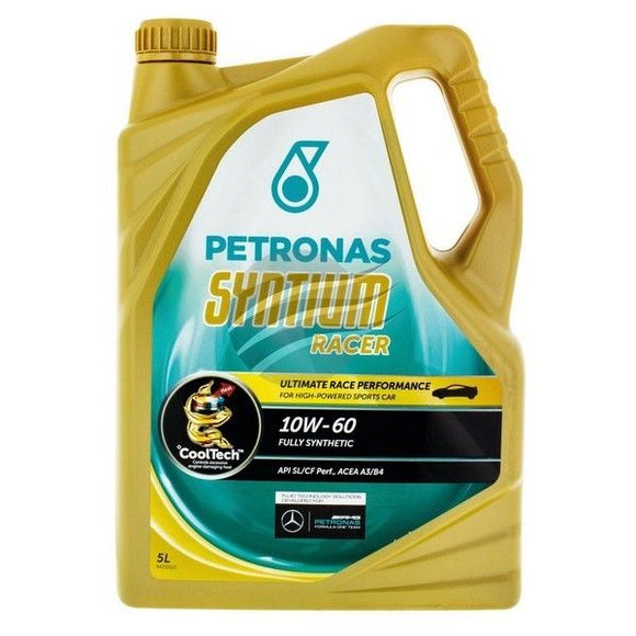 petronas syntium racer 10w-60 5l engine oil