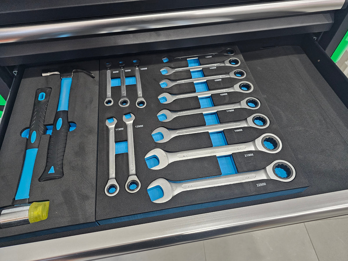 MONSTER TOOLS APPRENTICE MTKIT202 200 Piece Metric Tool Kit in 5 Drawe
