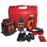 EGL624GM – RedBack Electronic Levelling Rotating Laser Level H/V with Auto Grade Match + MM Tracking Receiver