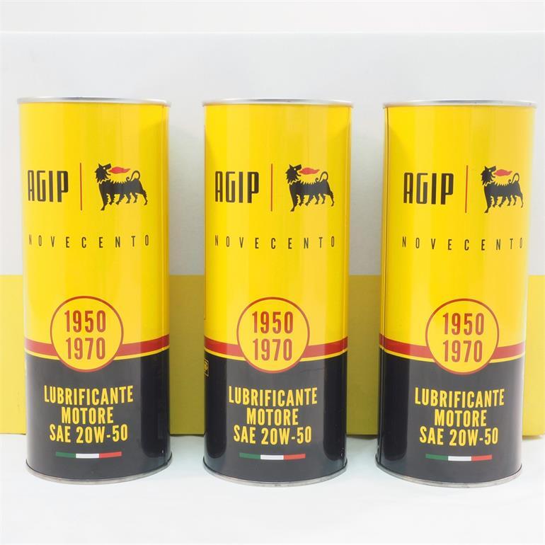 ENI (Agip) 190273 Novecento Engine Oil 20w-50 1LTR Collectors Can