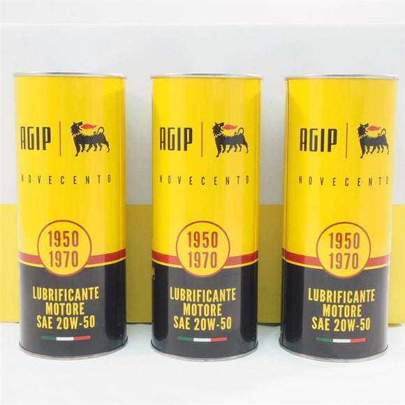 ENI (Agip) 190273 Novecento Engine Oil 20w-50 1LTR Collectors Can