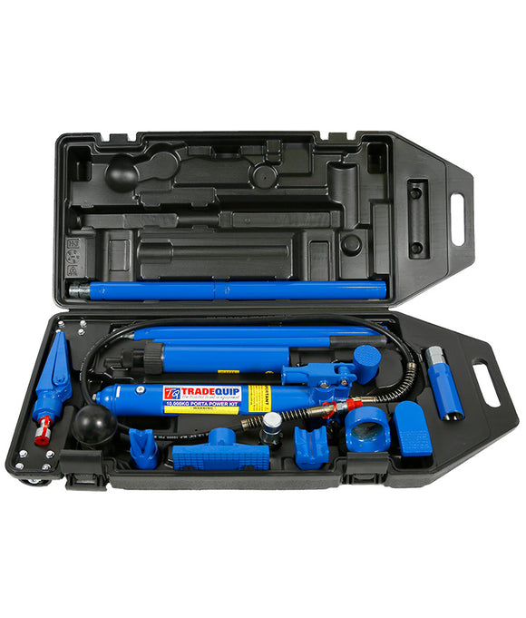 Tradequip 2010T 10,000kg Porta Power Kit - Body Repair Kit