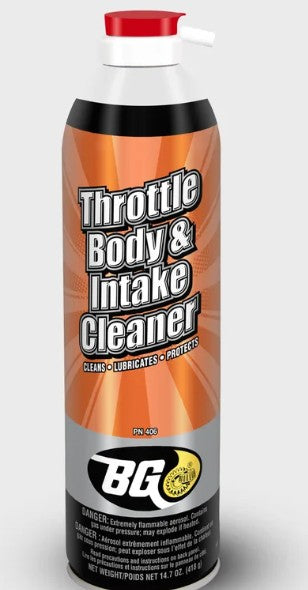 BG Products 4068 Throttle Body & Intake Cleaner 14oz can (contact us for workshop pricing)