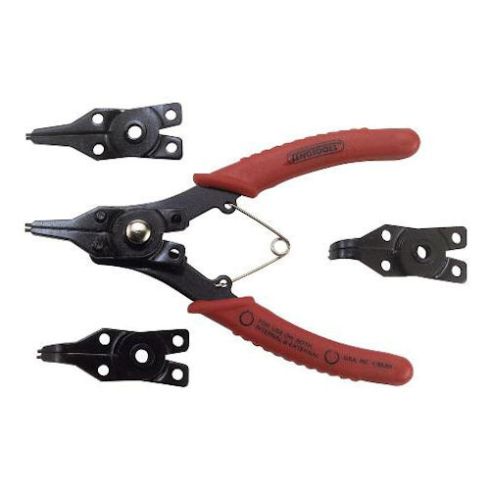 Teng Tools 480 5 Pce interchangeable tip circlip pliers