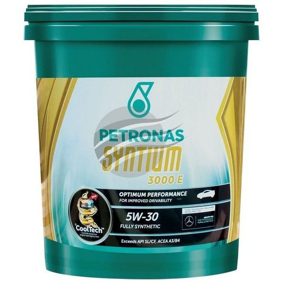 petronas syntium 3000e 5w-30 18l engine oil