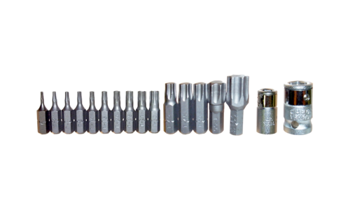 T&E TOOLS 91217 - 17 Piece Torx-r Insert Bit Set – SA Alltools