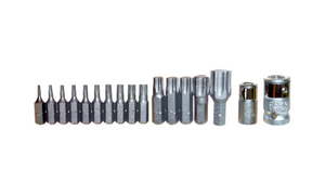 T&E TOOLS 91217 - 17 Piece Torx-r Insert Bit Set