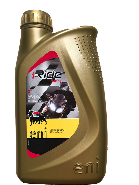 ENI (Agip) 154196 I-Ride Racing 2 Stroke Oil 1L