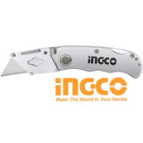 INGCO HUK6138 Folding Cutter Knife (+5 blades)