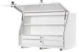 KA BOXES 1360 Series 4 Drawer (2 Side by Side)  & 2 Drawers KA1360D4S2 UTE BOX White