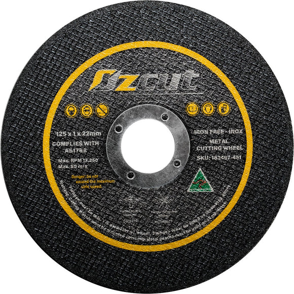 OZ CUT Thin Cutting Disc 125MM x 1MM