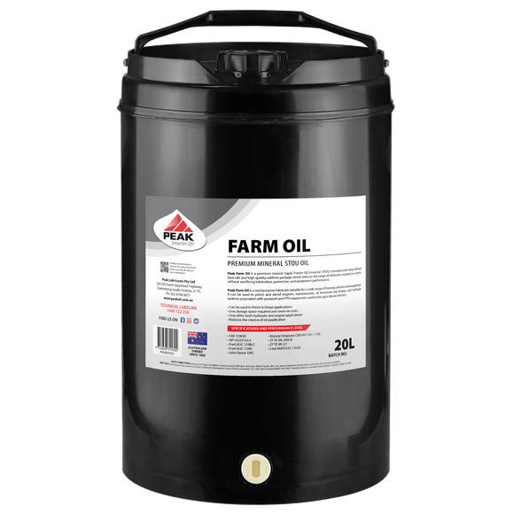 PEAK 15W-40 Farm Oil 20L PKDMFO020