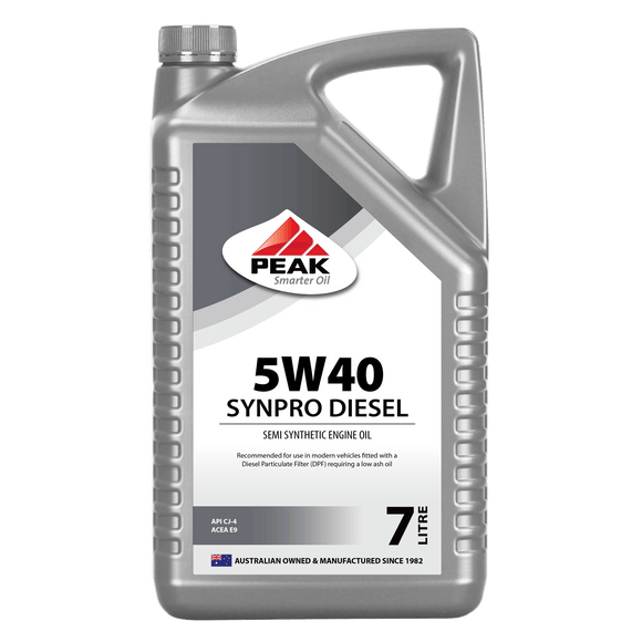 PEAK 5W40 SynPro Semi Synthetic Diesel Engine Oil 7L PKDS540007