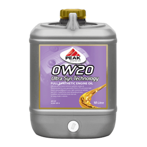 Peak 0W-20 Full Synthetic Engine Oil 10L PKEF020010