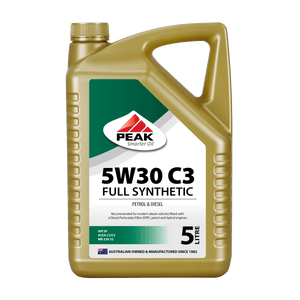 PEAK 5W30 C3 Full Synthetic Engine Oil 5L PKEFC3530005