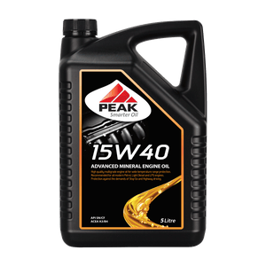 PEAK 15W40 Advanced Mineral Oil 5L PKEM1540005