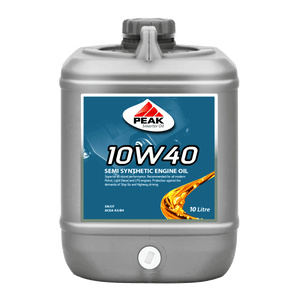 PEAK 10W40 Semi Synthetic Engine Oil 10L PKES1040010