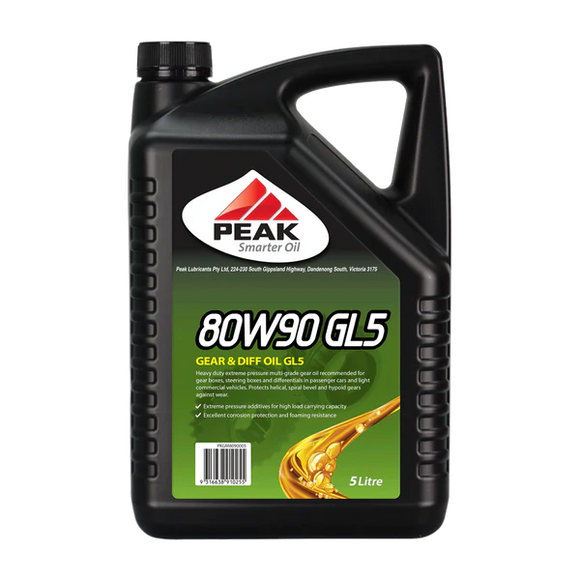 PEAK PKGM8090005 80W90 GL5 Gear Oil 1L