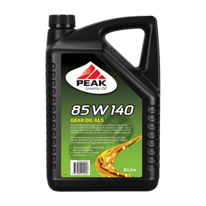 PEAK 85W140 GL5 Mineral Gear Oil 5L PKGM85140005