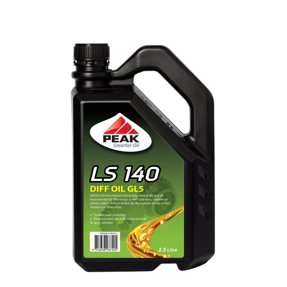 PEAK LS140 Mineral Diff Oil 2.5L PKGMLS14002.5