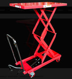 MILLERS FALLS WH7520 Double Scissor Hydraulic Table 150kg Capacity (1250mm max Height)