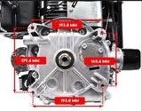 MILLERS FALLS QPVS18ES 18Hp 1" Shaft Electric Start Vertical Shaft Petrol Engine SPECIAL ORDER