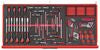 TENG TOOLS TCMME846N 846 Piece 12 Drawer Eva Tray Metric/AF Tool Kit