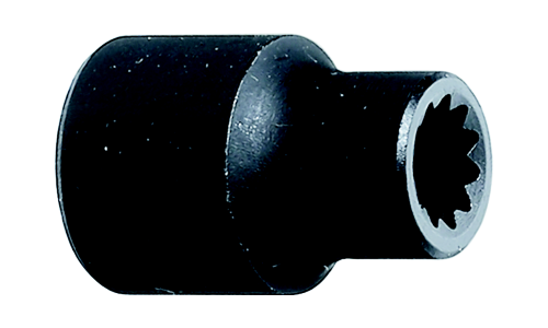 JTC-5594 European Truck Brake Caliper Socket - 11T, 3/8" Drive, 26mm Long - JTC Taiwan