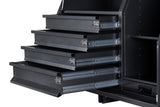 KA BOXES 1150 Series 4 drawer & 2 shelves KA1150D4CG UTE BOX (Charcoal Grey)