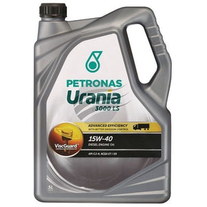 petronas urania 3000 ls 15w-40 5l diesel engine oil