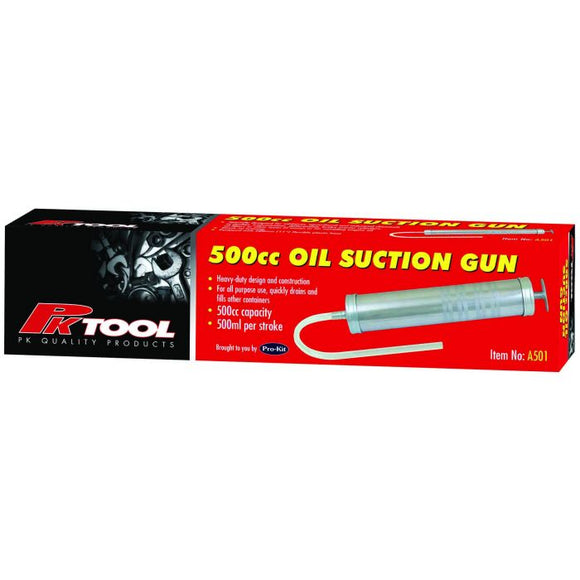 PK Tool A501 500cc Oil Suction & Pumping Gun