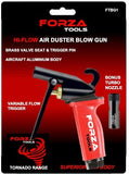 FORZA FTBG1 Hi-flow Mini Air Duster Blow Gun & Turbo Nozzle - Tornado Range