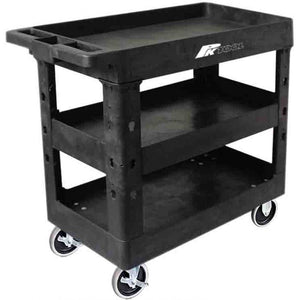 PK TOOL PT81001 Professional Workshop & Warehouse Trolley with 3 Tool Trays