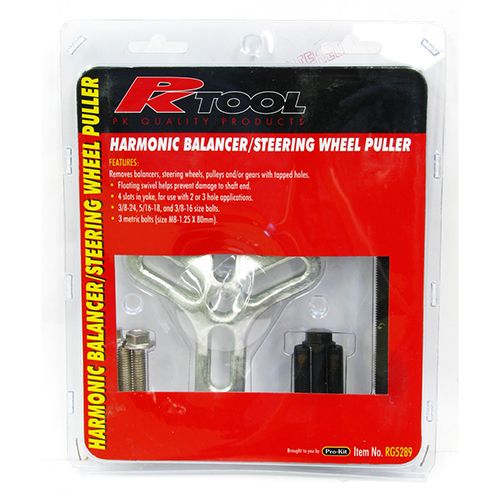 PK TOOL RG5289 15PC Harmonic Balancer Steering Wheel Puller Set SA Alltools