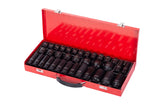 MILLERS FALLS SSID35MET-1/2 Impact Metric Socket Set 1/2' Drive 35 Piece