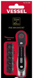 VESSEL JAPAN TD-24 Ultra-Thin 1/4" hex 60 Teeth Ratchet & Bit Set