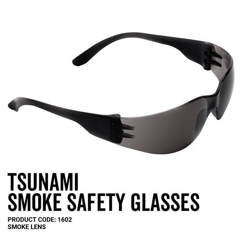 Pro Choice 1602 Tsunami Safety Glasses Smoke Lens