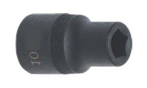 T&E 65007 Pentagon Side To Point Socket (10mm)