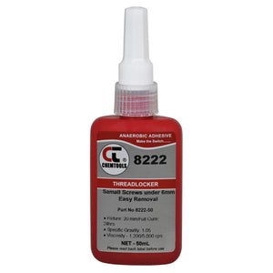 CHEMTOOLS 8222-50 Threadlocker 50ml Low Strength