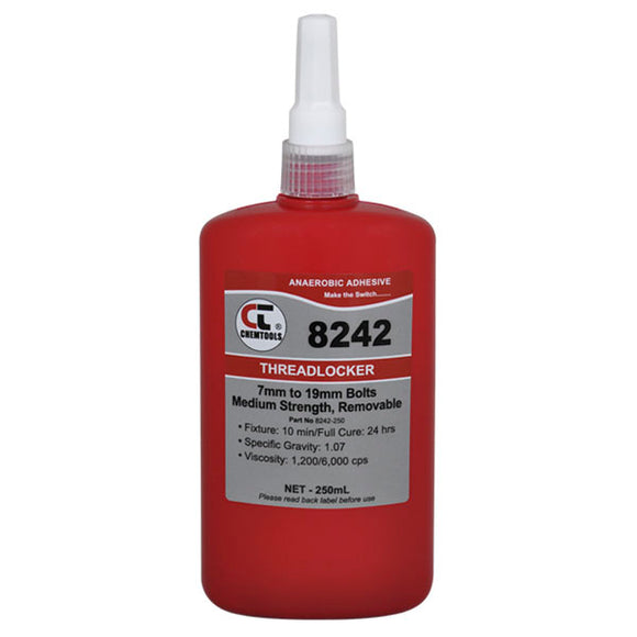9232 Threadlocker CHEMTOOLS 8242-250 Threadlocker 250ml Medium Strength – SA Alltools