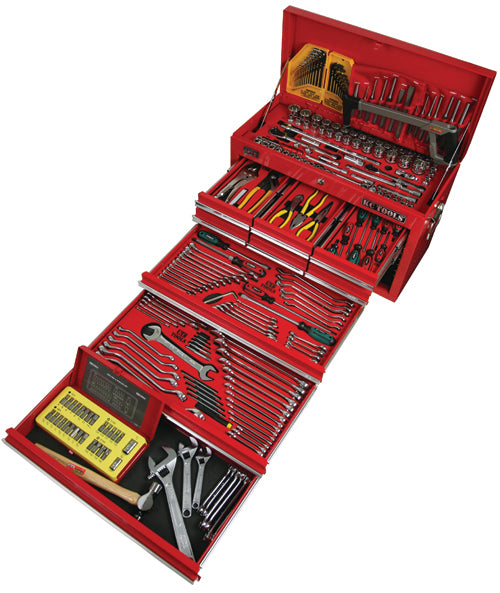 Kc Tools Bottom Box KC TOOLS ATK79BB 262 Piece Metric & AF Tool Kit in, 9 Drawer Tool Box ...