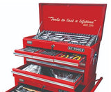 KC TOOLS ATK900 220 Piece AF & METRIC Tool Kit, 6 Drawer Tool Box & 7 Drawer Roller Cab