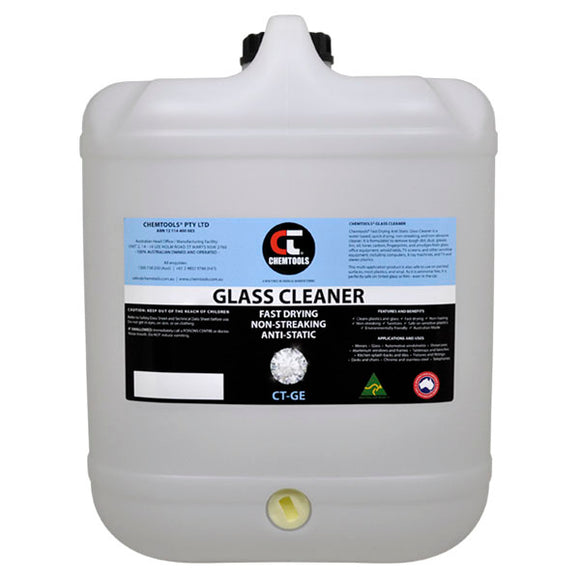 Chemtools CT-GE-20L Fast Drying Glass Cleaner 20 Litre