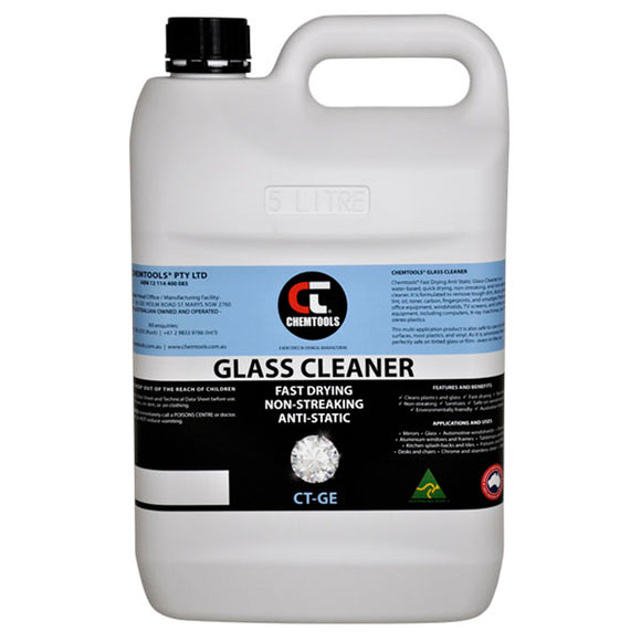 Chemtools CT-GE-5L Fast Drying Glass Cleaner 5 Litre