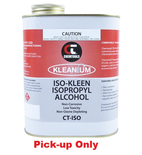 Chemtools CT-ISO-1L Kleanium™ 99.8% Pure IPA Isopropyl Alcohol 1 Litre
