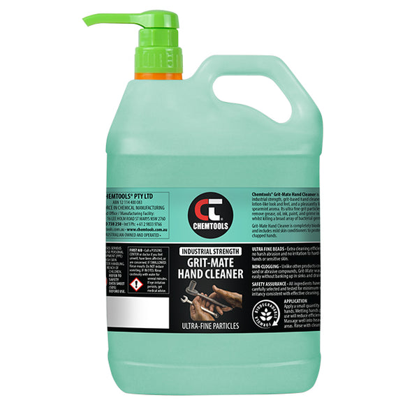 Chemtools CT-MHC-5L Grit-Mate Industrial Strength Hand Cleaner 5 Litre Pump Bottle