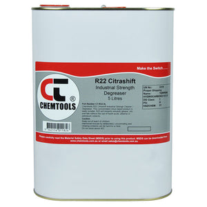 Chemtools CT-R22-5L CitraShift Cleaner & Degreaser 5 Litre